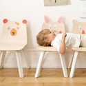 Chaise Lapin Play Noyer