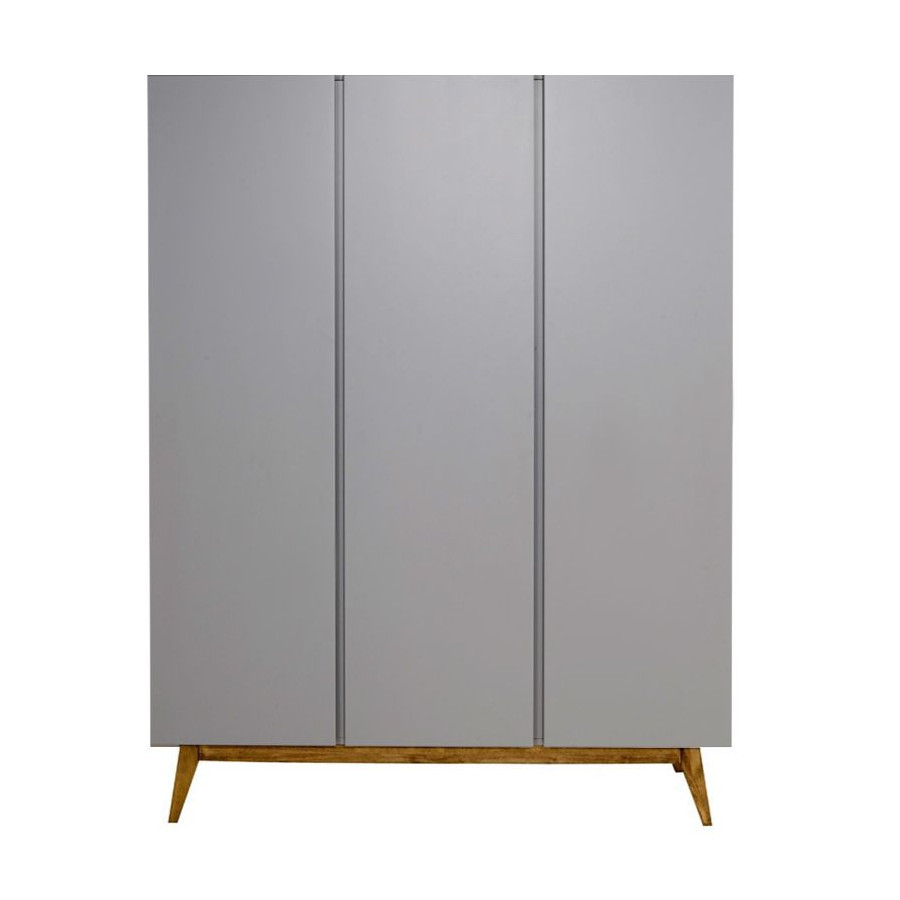 Armoire 3P Trendy gris