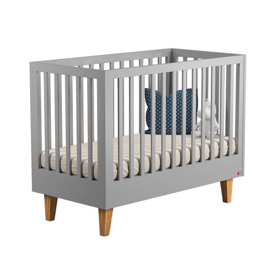 Lit bébé 120 Lounge gris