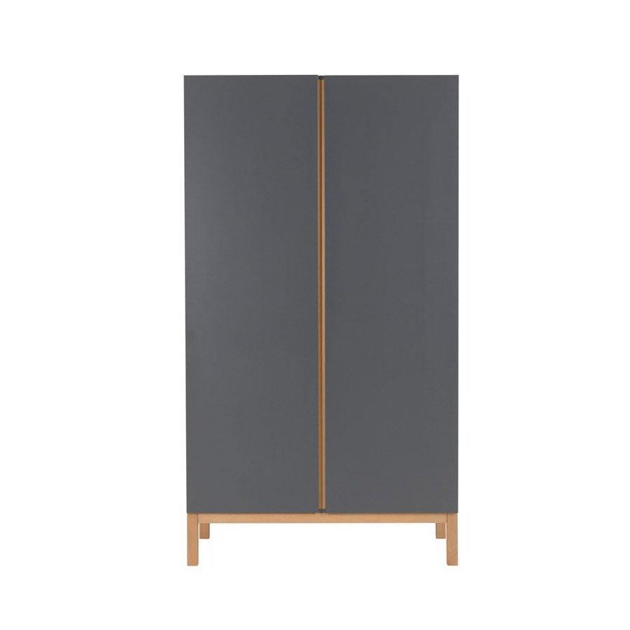 Armoire 2P Indigo gris