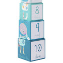 Cubes empilables Les petits Moulin Roty