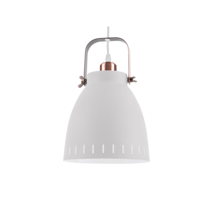 Lampe suspension Mingle mat blanc