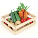 Caisse de légumes pour Jouer à la marchande Dinette en bois Tildo