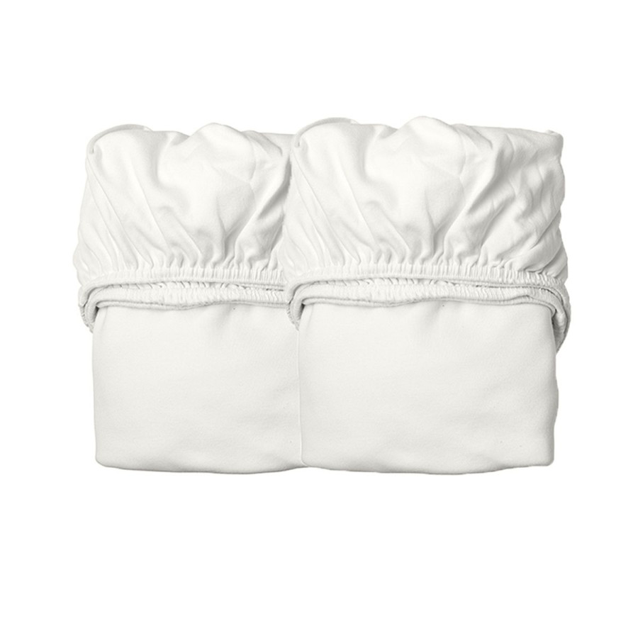 Lot de 2 Drap housse Linea blanc