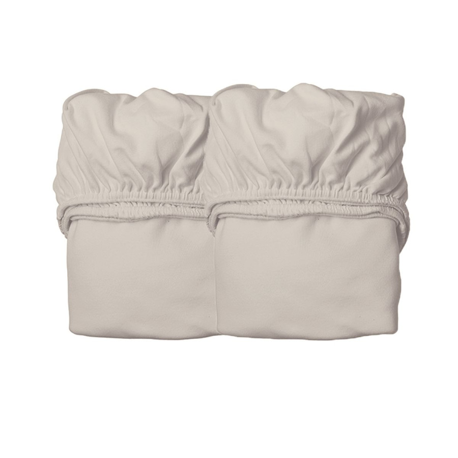 Lot de 2 Drap housse Linea prune