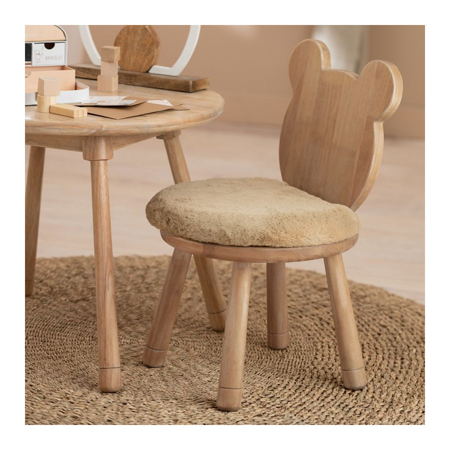 Chaise Enfant Teddy en bois Jolipa- 5803