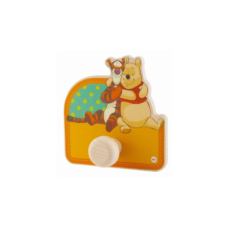 PORTE MANTEAU NOUNOURS - porte-manteau en bois - déco chambre d'enfant