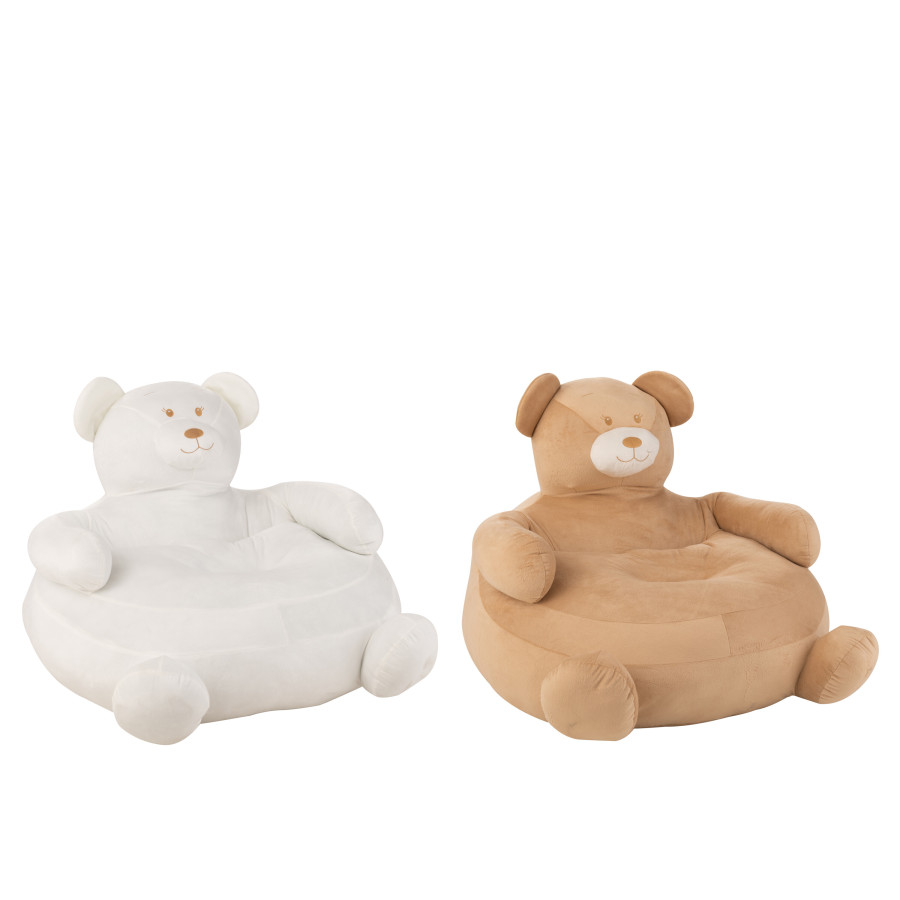 Lot de Peluches Publicitaires Ours blanc