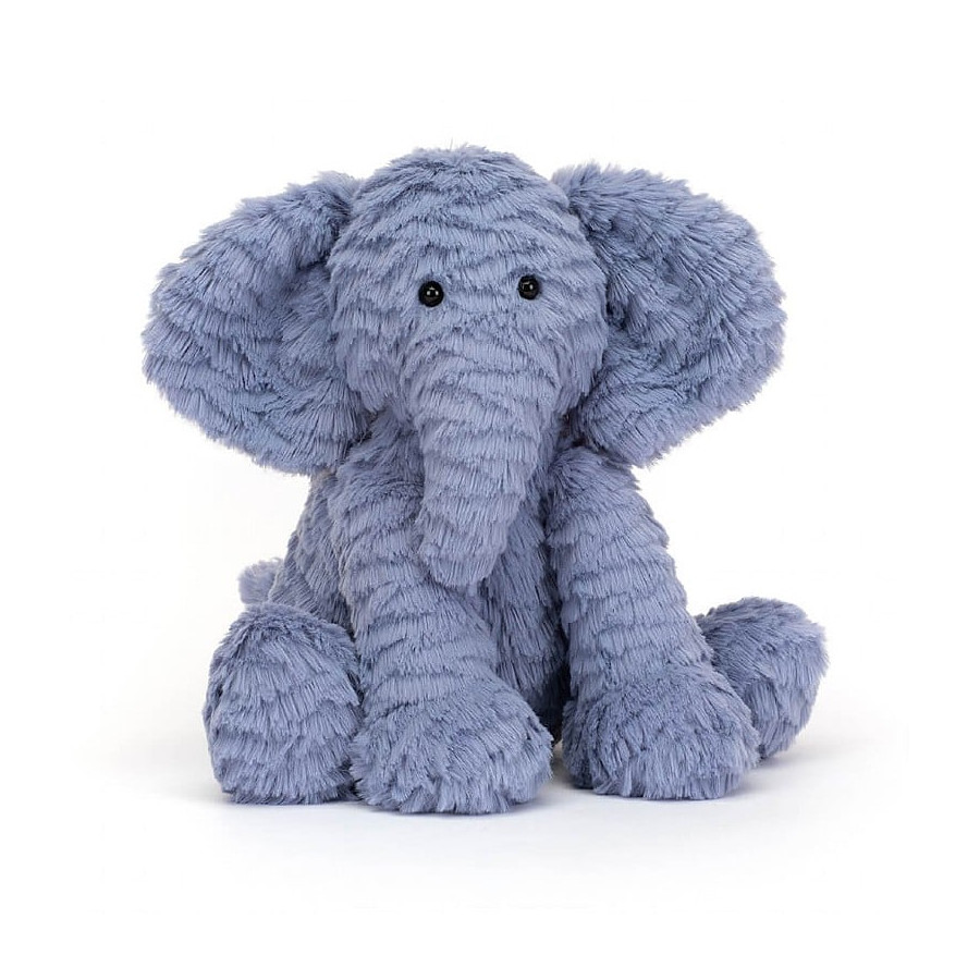 Bébé Éléphant Animal en Peluche Apaisant Doux Oreiller Éléphant Jouets  (Gris) 